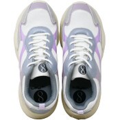Wholesale - WOMEN LILAC STAR LACE UP SNEAKER SHOES ASST SIZE LAYER 8 C/P 18